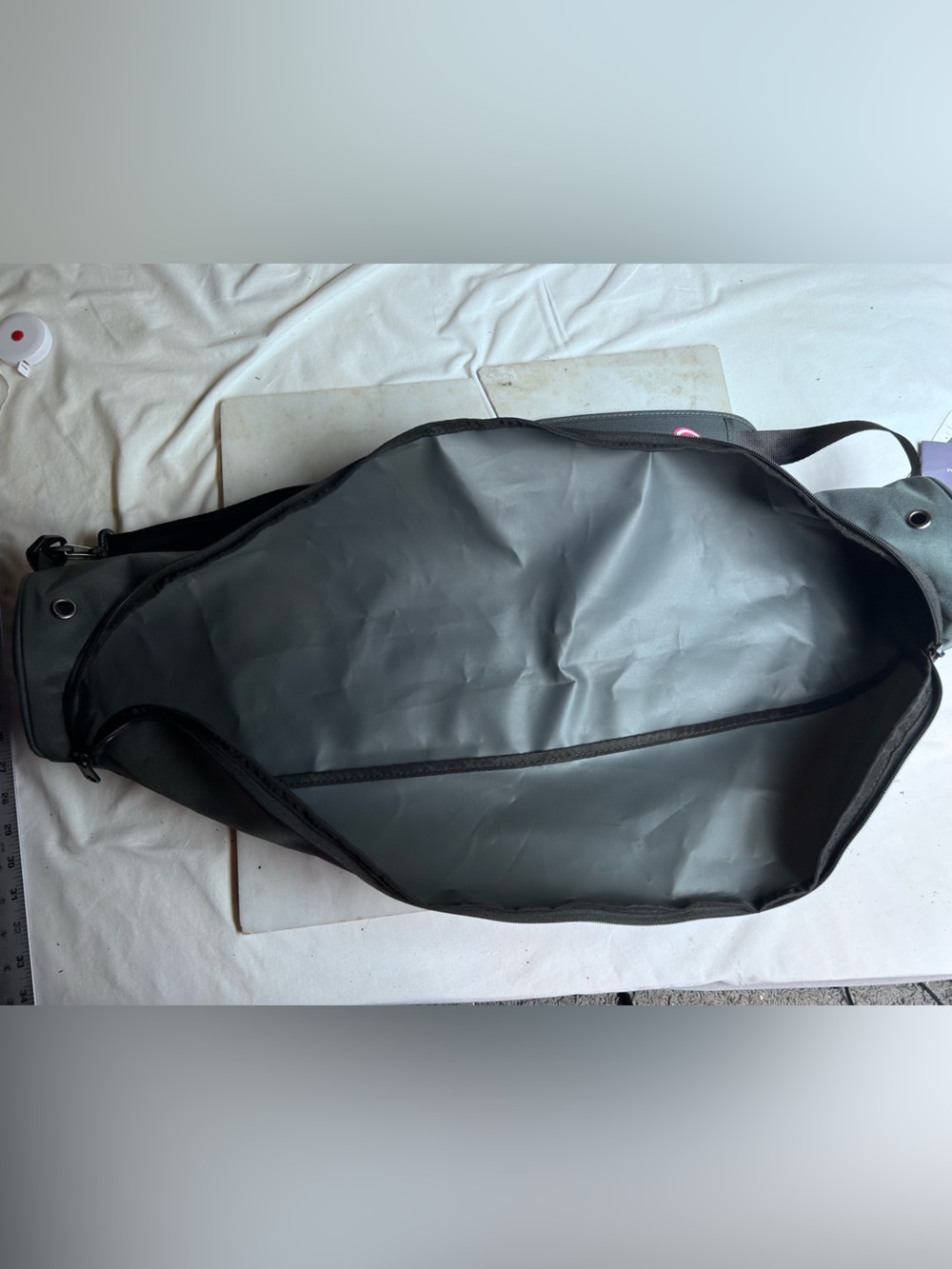 Liforme Black Yoga Mat/Accessory Bag. Bag only. New with tag - Picture 4 of 11